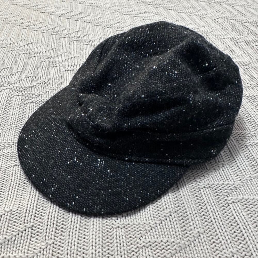 Vintage Timberland gray wool newsboy hat